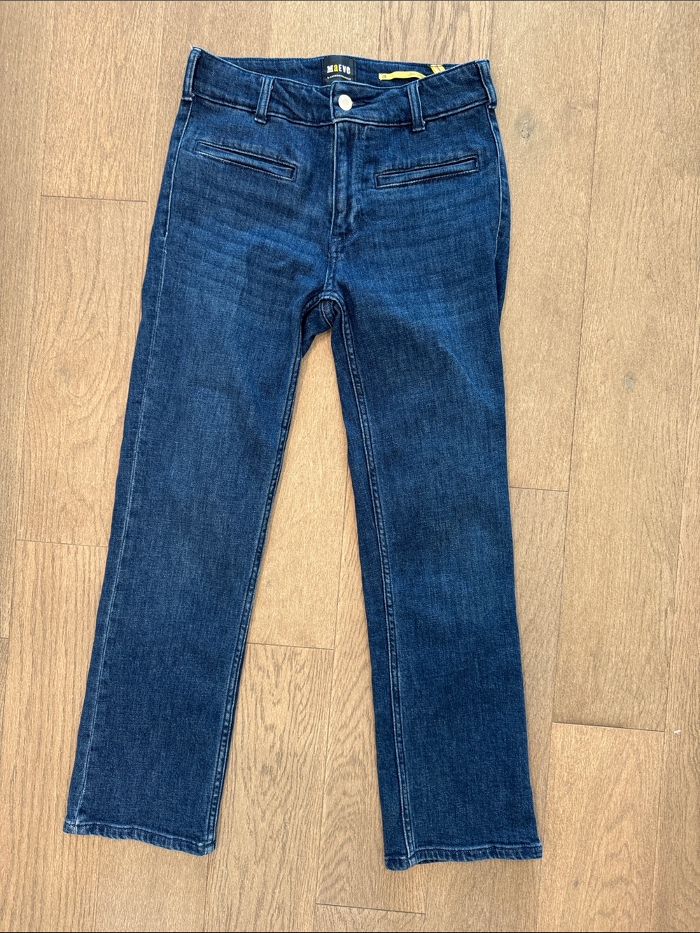 Maeve by Anthropologie Jeans Welt Pockets Classic Blue Wash Women’s 26 Straight